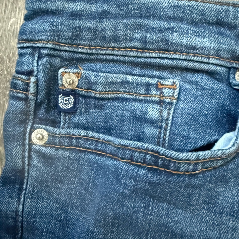 Chaps Women's Boyfriend Blue Jeans - Picture 3 of 9